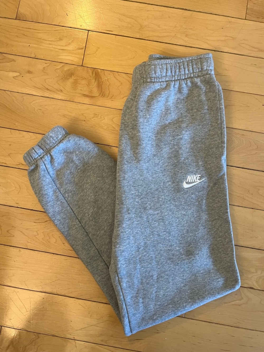 Nike Gray Men’s Logo Sweatpants - Classic Casual Joggers